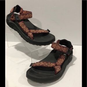 Teva Sandals with heel savers